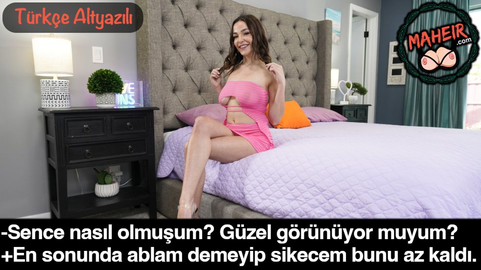 Orospu Gibi Giyinen Ablasını Dayanamayıp Yatırıp Sikti