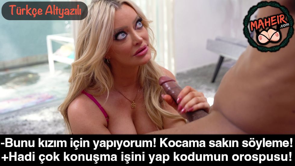 Evli Kadın Kızını Korumak İçin Kendisini Feda Ediyor